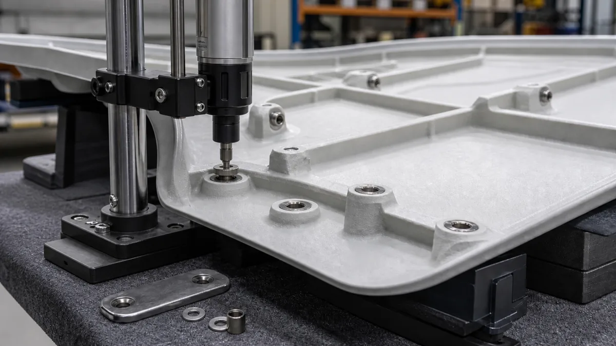 Concevoir des inserts et points de fixation en PRV