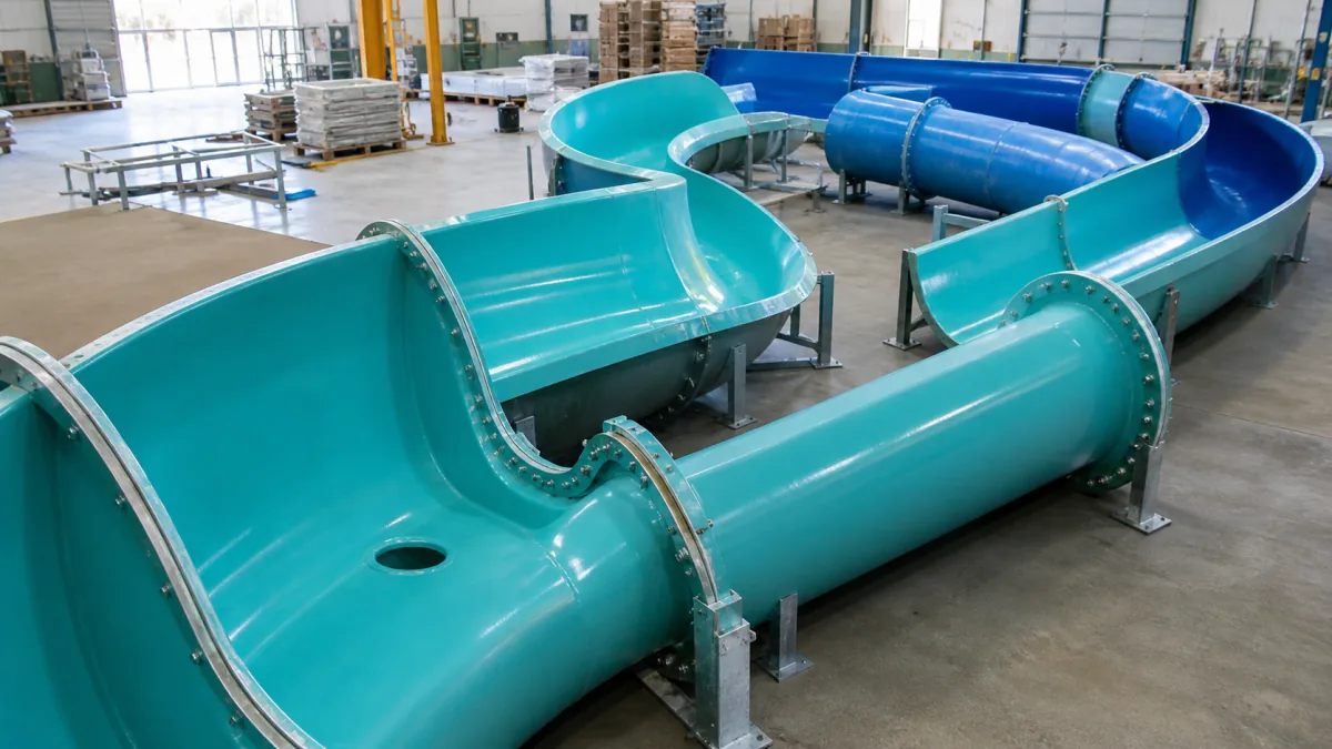 RFQ de toboggan aquatique en PRV : données à fournir