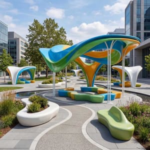 Structures d’aménagement urbain