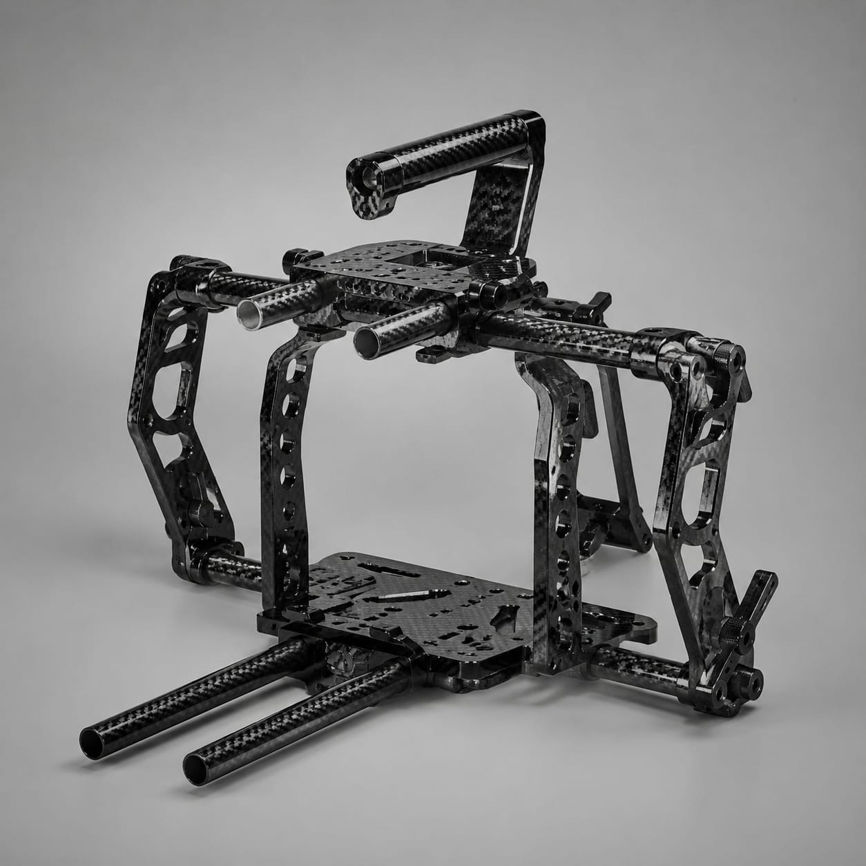 Support de caméra en fibre de carbone