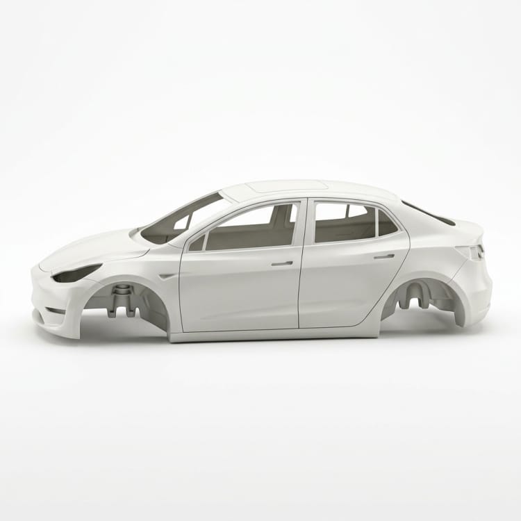 Electric Véhicule Carrosserie Coque