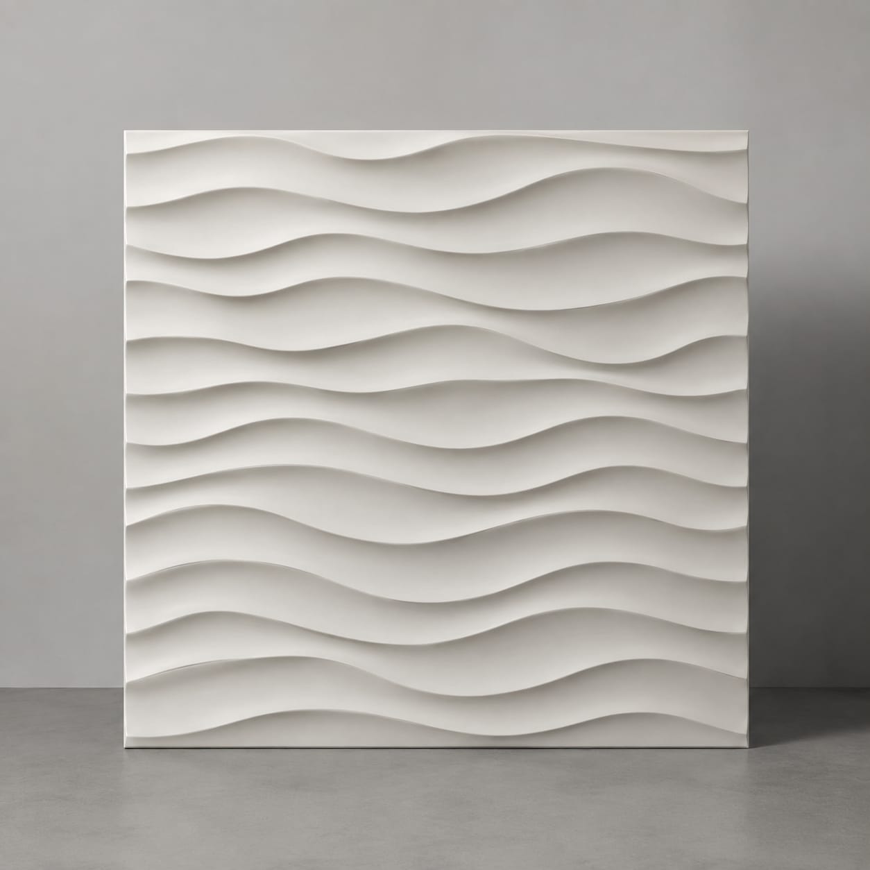 Panneau mural 3D en FRP