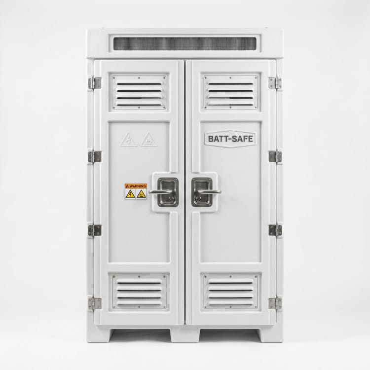 Armoire FRP pour Battery Rangement