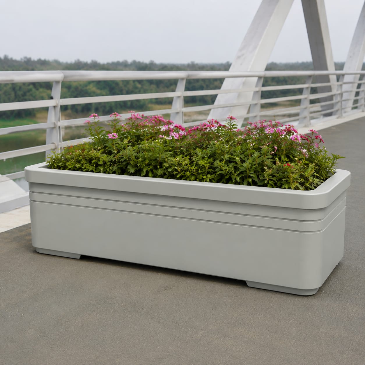 Jardinière de pont en FRP