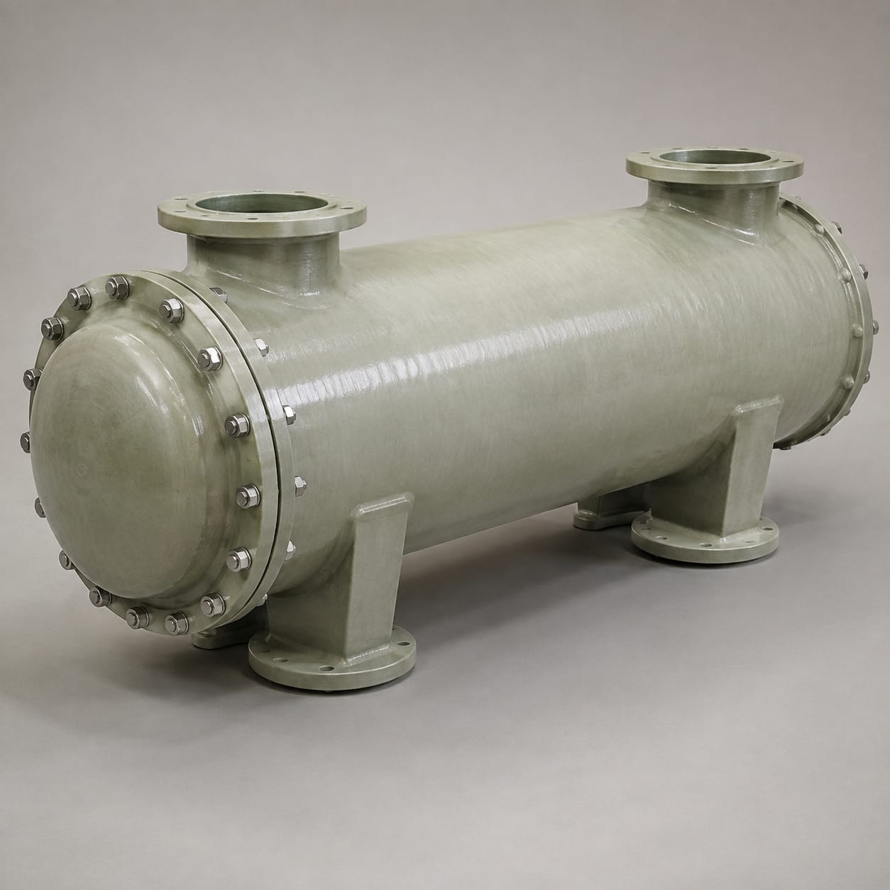 Capot d’échangeur thermique en FRP