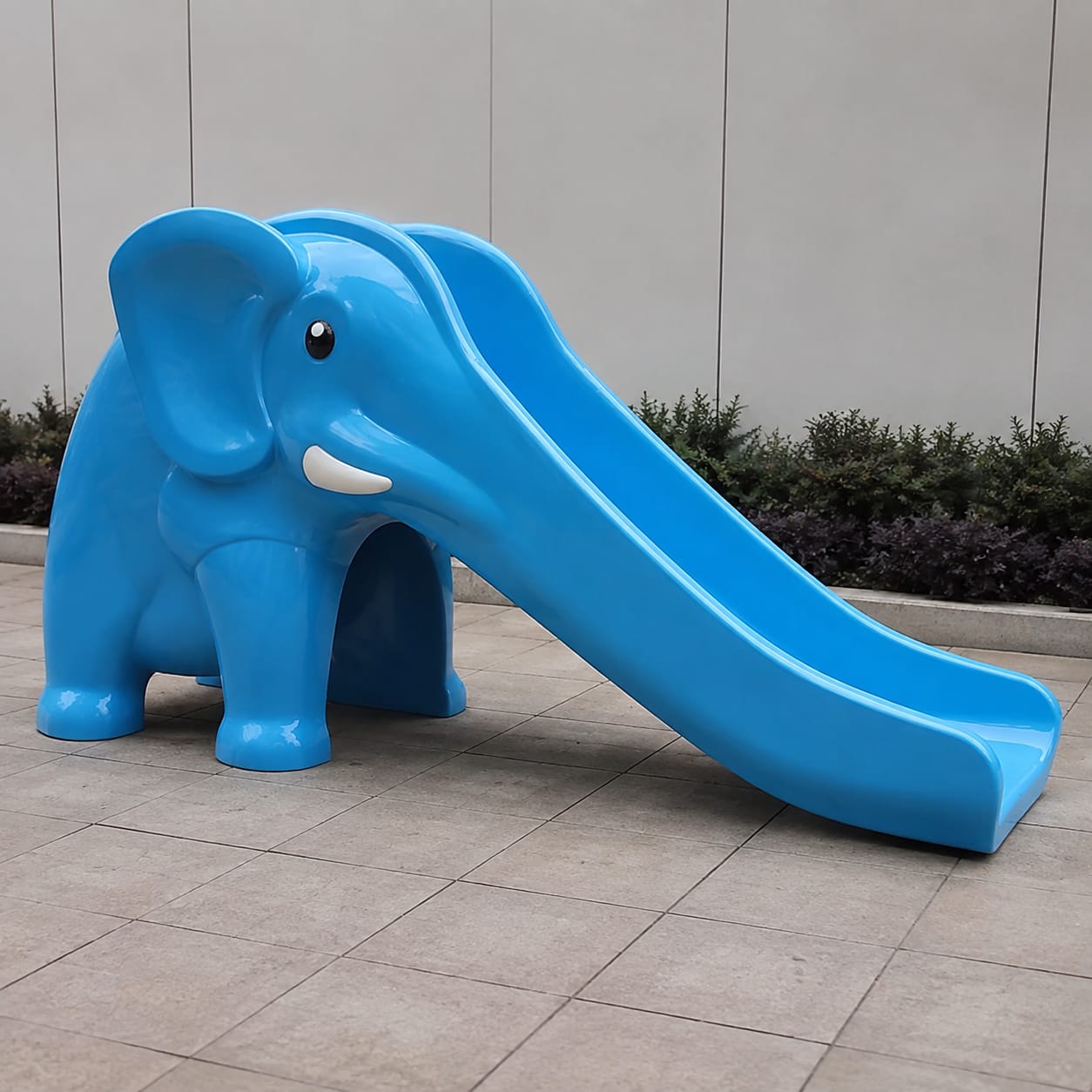 Toboggan éléphant pour enfants en FRP