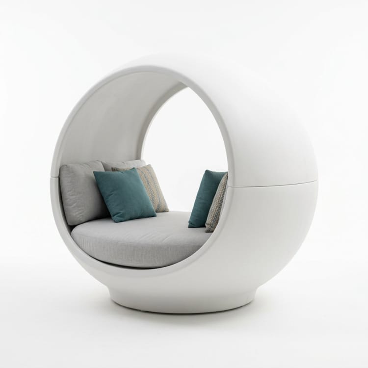 FRP Extérieur Assise Pod