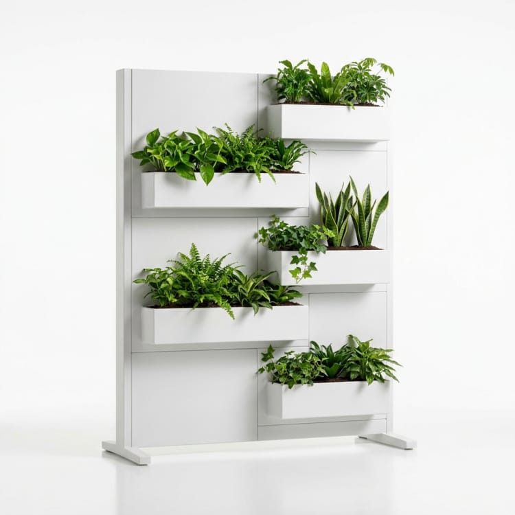 FRP Jardinière Divider Mur