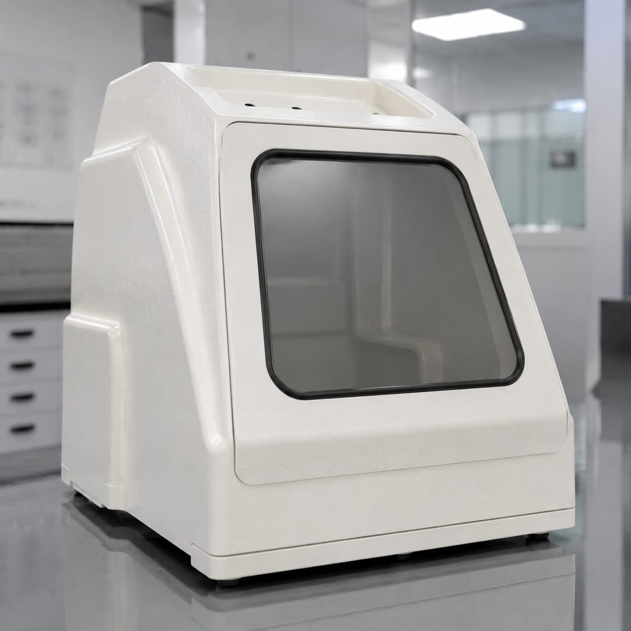 Carter FRP pour automate de traitement des prélèvements