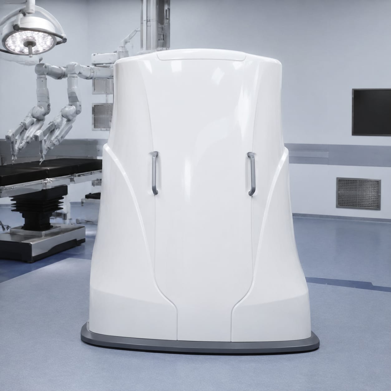 Capot FRP pour robot chirurgical