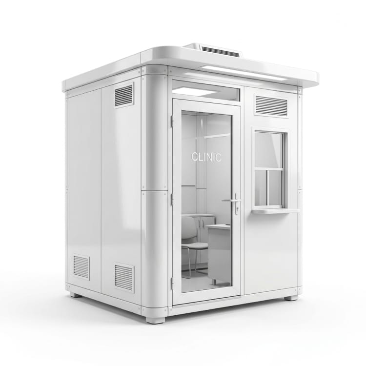 Cabine FRP pour Temporaires Clinic